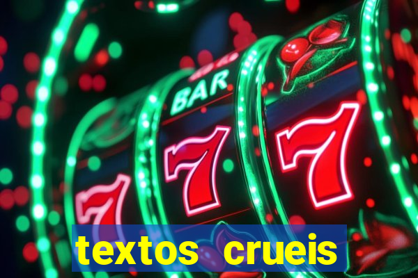 textos crueis demais pdf